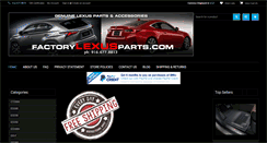 Desktop Screenshot of factorylparts.com